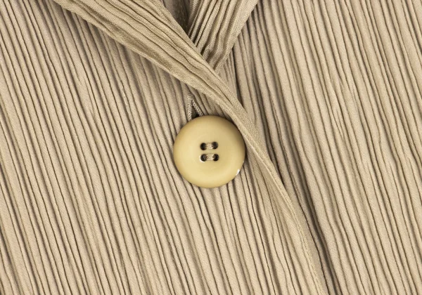 ISSEY MIYAKE Crepe Pleated 3B Jacket K-167005_005