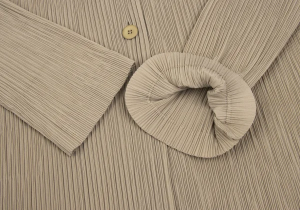 ISSEY MIYAKE Crepe Pleated 3B Jacket K-167005_007