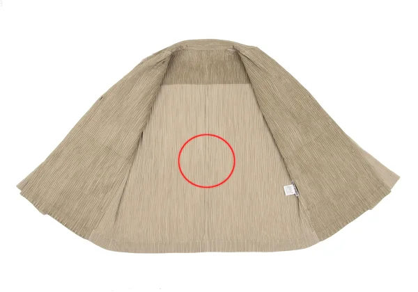 ISSEY MIYAKE Crepe Pleated 3B Jacket K-167005_010