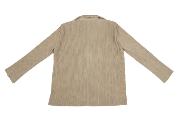 ISSEY MIYAKE Crepe Pleated 3B Jacket K-167005_012