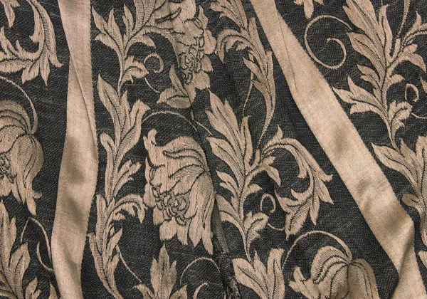 Unbranded Floral Jacquard Switching Hem Slit Skirt K-167007_016