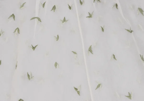 PRADA Embroidery Sleeveless See-through Dress K-167008_017