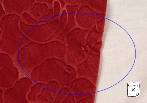 COMME des GARCONS Rose Flocked Buttonless Jacket K-167009_010