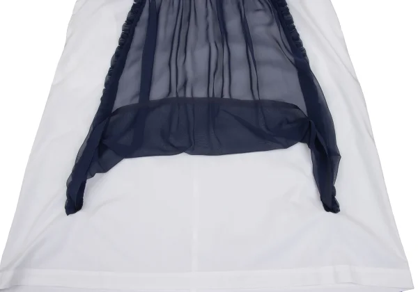 COMME des GARCONS GIRL Front Mesh Dress Pasted Shirt Dress K-167010_011