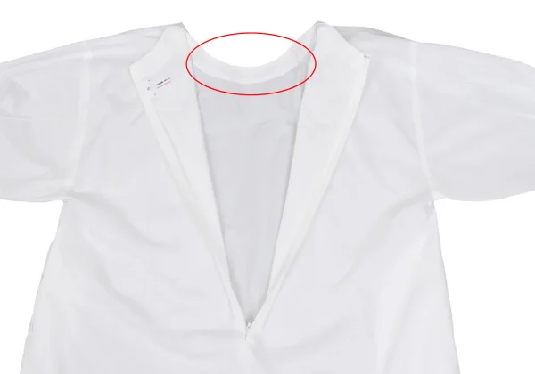 COMME des GARCONS GIRL Front Mesh Dress Pasted Shirt Dress K-167010_014