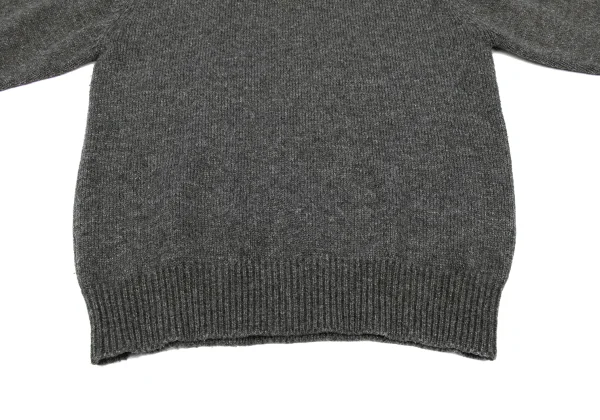 COMME des GARCONS HOMME Wool Nylon Polo Knit Sweater K-167011_006