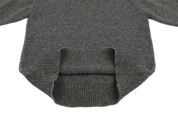 COMME des GARCONS HOMME Wool Nylon Polo Knit Sweater K-167011_007