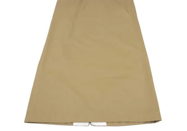 Y's Cotton Chino Back Double Zip Short Sleeve Dress K-167012_007