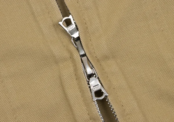 Y's Cotton Chino Back Double Zip Short Sleeve Dress K-167012_009