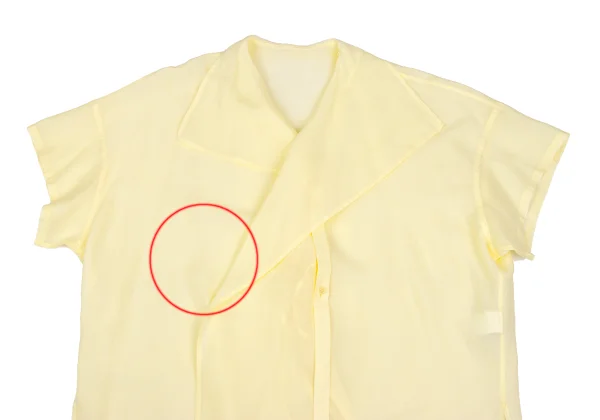 Y's Cord Design Wide Silhouette Blouse K-167013_003