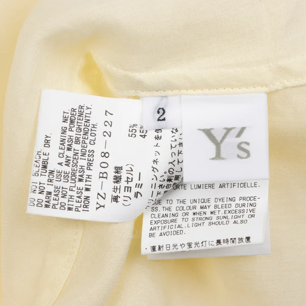 Y's Cord Design Wide Silhouette Blouse K-167013_018