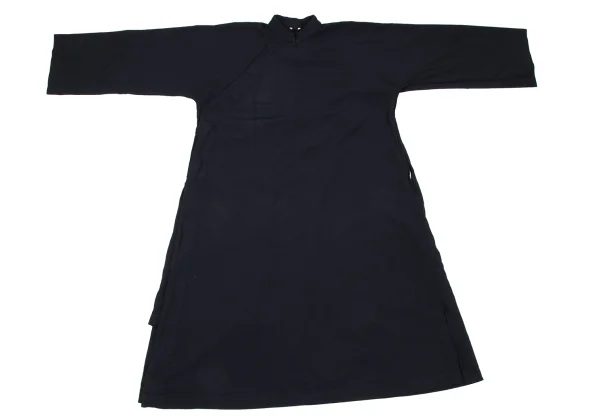 COMME des GARCONS Poly Hook Snap Band Collar Dress K-167014_002