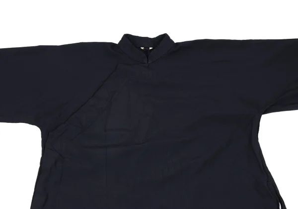 COMME des GARCONS Poly Hook Snap Band Collar Dress K-167014_003