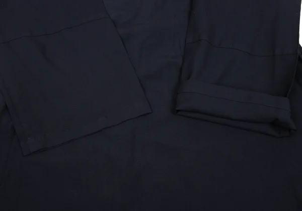 COMME des GARCONS Poly Hook Snap Band Collar Dress K-167014_006