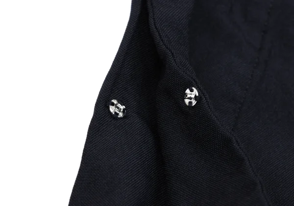 COMME des GARCONS Poly Hook Snap Band Collar Dress K-167014_010