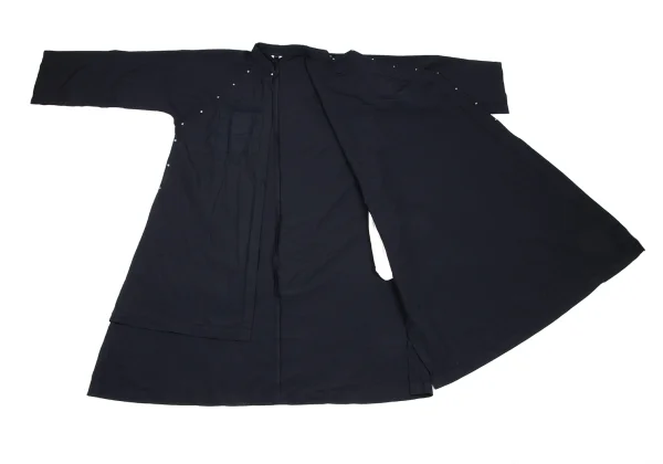 COMME des GARCONS Poly Hook Snap Band Collar Dress K-167014_011