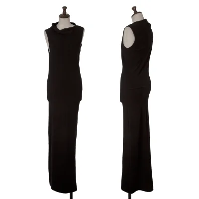 COMME des GARCONS Wool Nylon Stretch Sleeveless Dress
