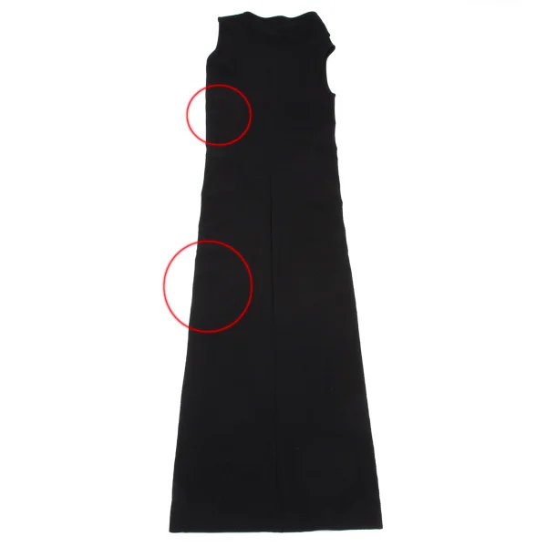COMME des GARCONS Wool Nylon Stretch Sleeveless Dress K-167016_011