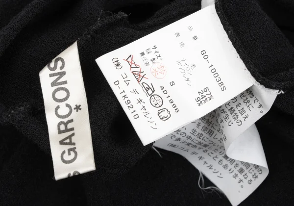 COMME des GARCONS Wool Nylon Stretch Sleeveless Dress K-167016_016