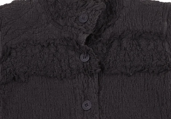 ISSEY MIYAKE me Frill Switching Cauliflower Jacket K-167019_005