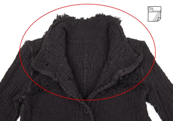 ISSEY MIYAKE me Frill Switching Cauliflower Jacket K-167019_007