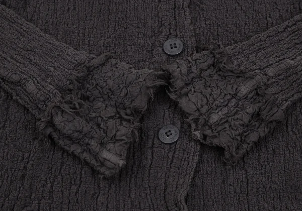 ISSEY MIYAKE me Frill Switching Cauliflower Jacket K-167019_010