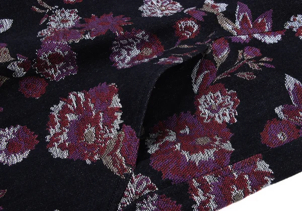 Plantation Dyed Floral jacquard Coat K-167020_009