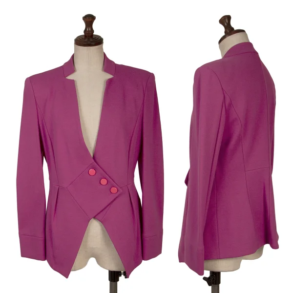 ARMANI COLLEZIONI Cutting Stretch Jacket Purple 42 K-167021_001