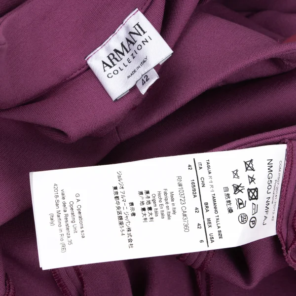 ARMANI COLLEZIONI Cutting Stretch Jacket K-167021_013