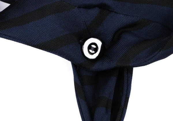 GAULTIER2 Stripe Switching Halter Neck Dress K-167025_005