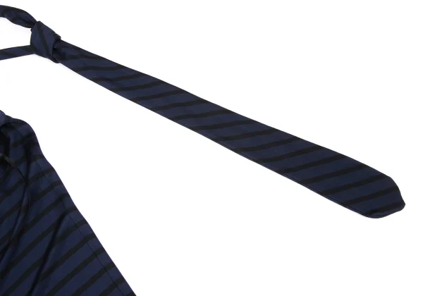 GAULTIER2 Stripe Switching Halter Neck Dress K-167025_007