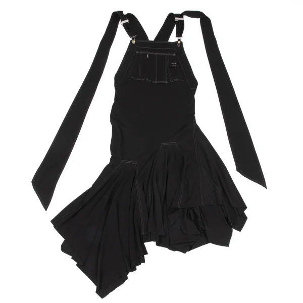 Jean Paul GAULTIER FEMME Hem Drape Stitch Overall Dress K-167030_002