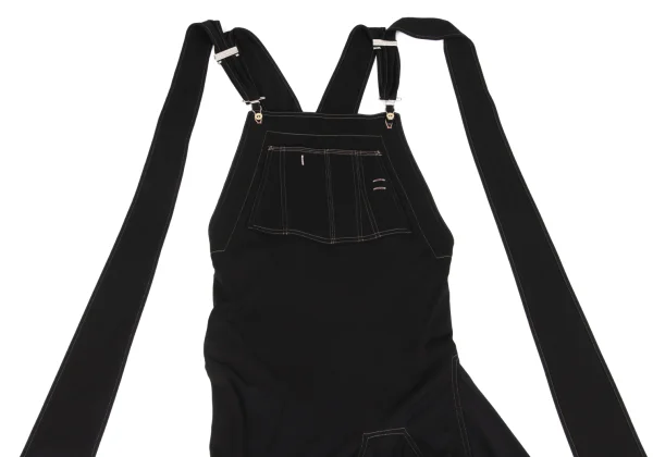 Jean Paul GAULTIER FEMME Hem Drape Stitch Overall Dress K-167030_003