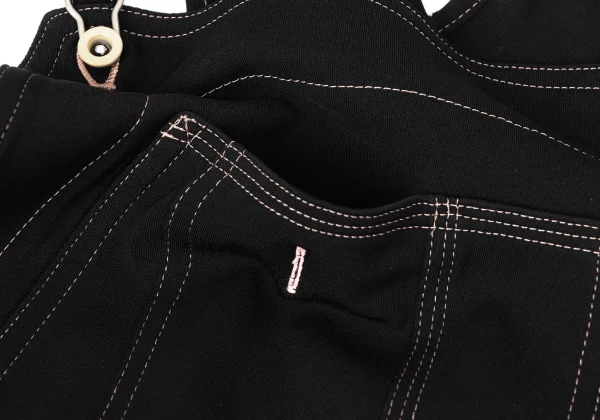 Jean Paul GAULTIER FEMME Hem Drape Stitch Overall Dress K-167030_004