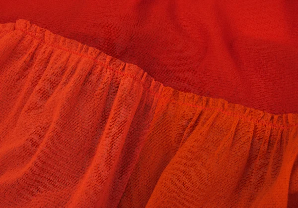 Jean Paul GAULTIER SOLEIL Panel Switching Gathered High Waist Skirt K-167033_015