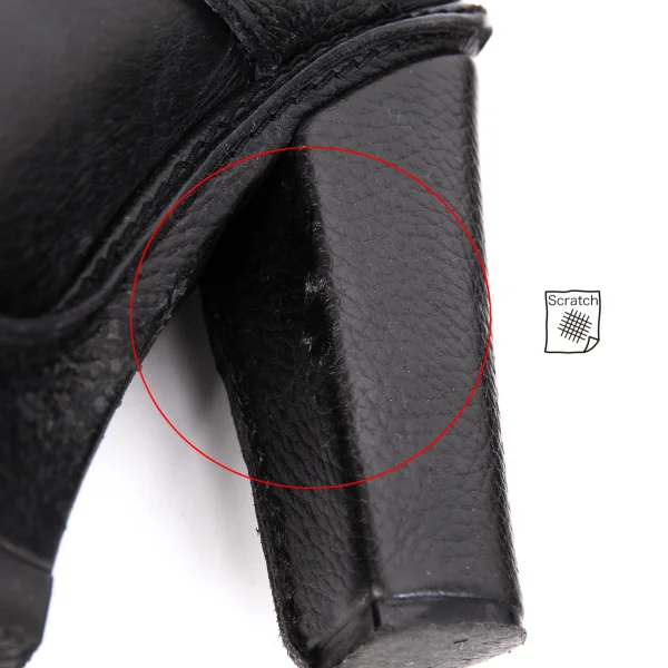 Jean Paul GAULTIER Dragon Emboss Leather Long Boots K-167034_015