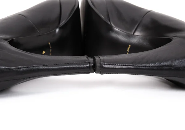 Jean Paul GAULTIER Open Toe Leather Heel Pumps K-167035_009