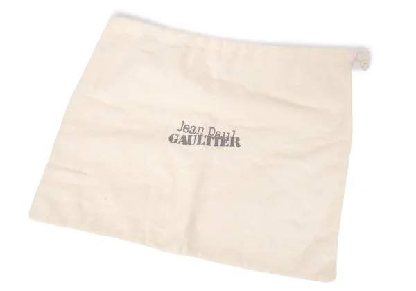 Jean Paul GAULTIER Open Toe Leather Heel Pumps K-167035_012