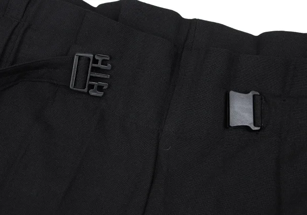 ISSEY MIYAKE me Poly Waist Belt Pleated Pants K-167038_004