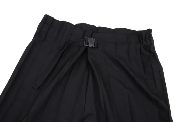 ISSEY MIYAKE me Poly Waist Belt Pleated Pants K-167038_005