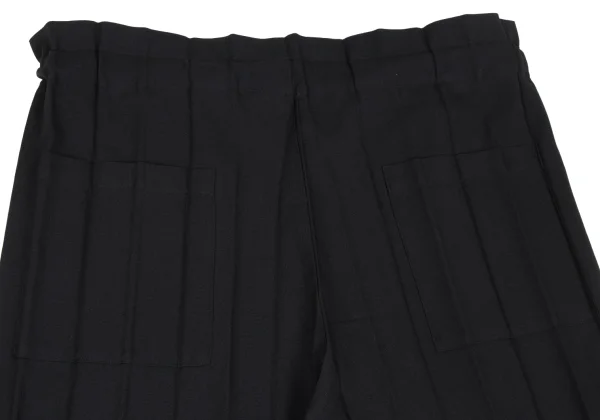 ISSEY MIYAKE me Poly Waist Belt Pleated Pants K-167038_011