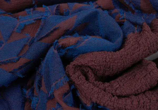 ISSEY MIYAKE me Cauliflower Switching Geometric Patch Skirt K-167040_010