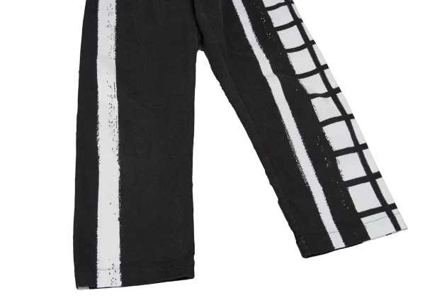 ISSEY MIYAKE me Sideline Check Brushed Paint Pants K-167041_005