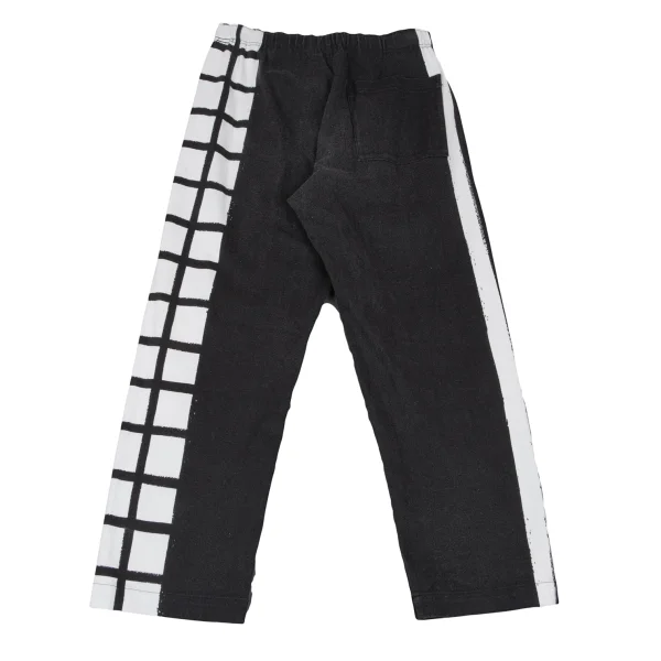 ISSEY MIYAKE me Sideline Check Brushed Paint Pants K-167041_008