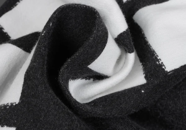 ISSEY MIYAKE me Sideline Check Brushed Paint Pants K-167041_011