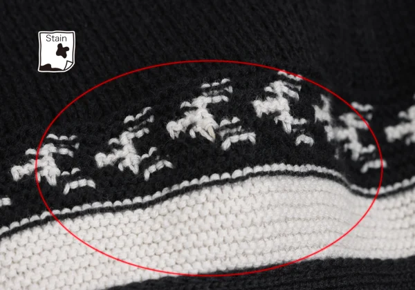 ISSEY MIYAKE HaaT Cotton Hem Fringe Knit Top K-167043_007