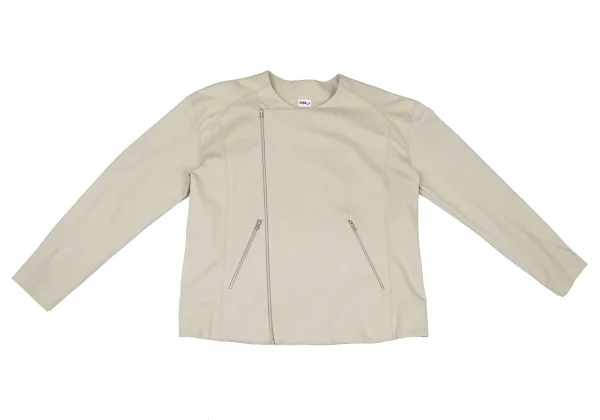 ISSEY MIYAKE HaaT ORJ Collarless Zip up Jacket K-167045_002