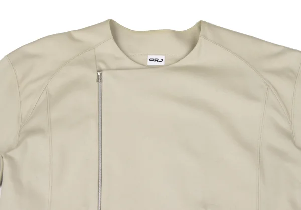 ISSEY MIYAKE HaaT ORJ Collarless Zip up Jacket K-167045_003