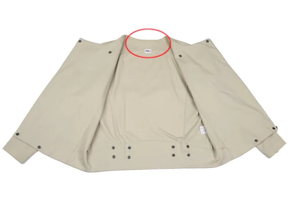 ISSEY MIYAKE HaaT ORJ Collarless Zip up Jacket K-167045_013