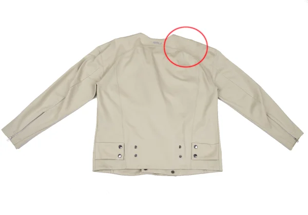 ISSEY MIYAKE HaaT ORJ Collarless Zip up Jacket K-167045_015